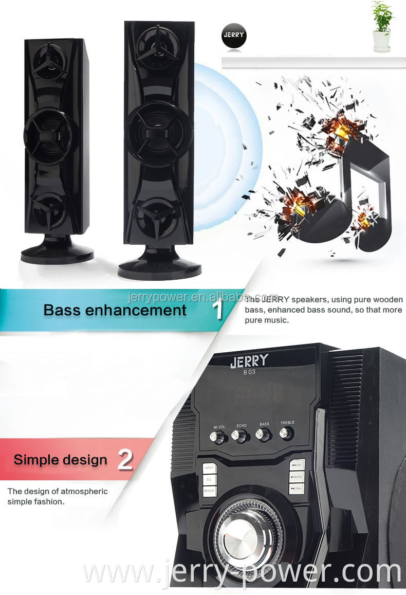 speakers 3.1 heavy bass speaker/ digital display subwofer